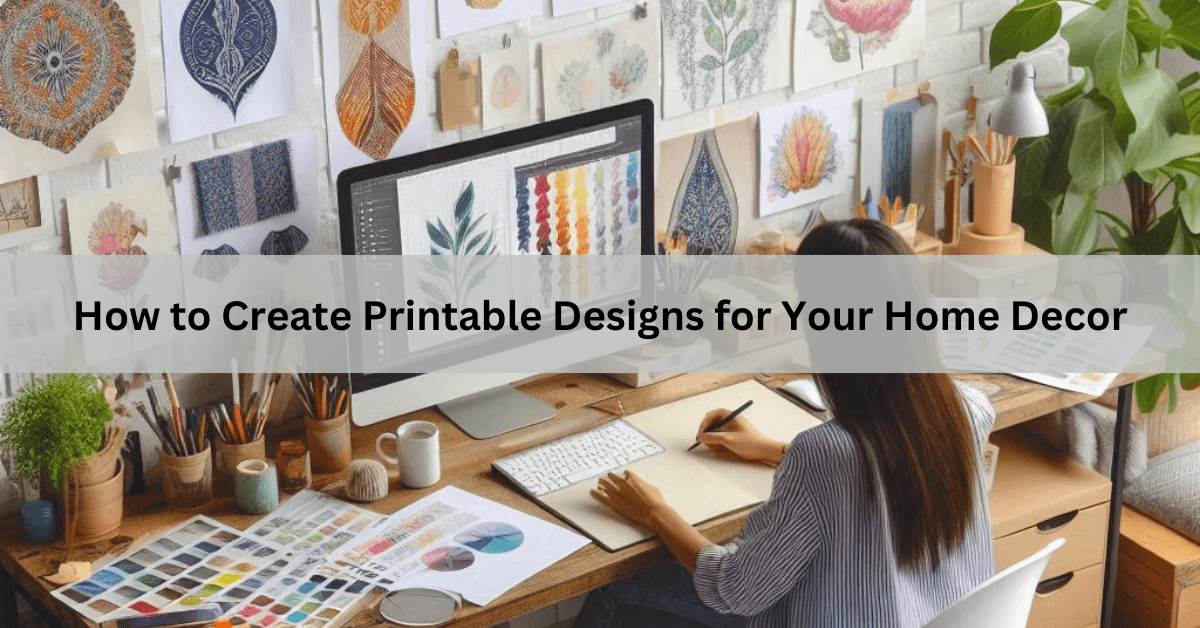 How to Create Printable Designs for Your Home Decor-printablenook.com