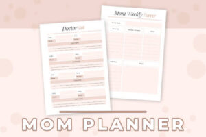 Mom Planner-printablenook.com