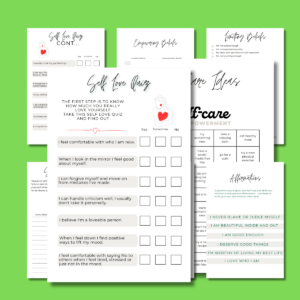 Self Love Workbook And Journal-printablenook.com