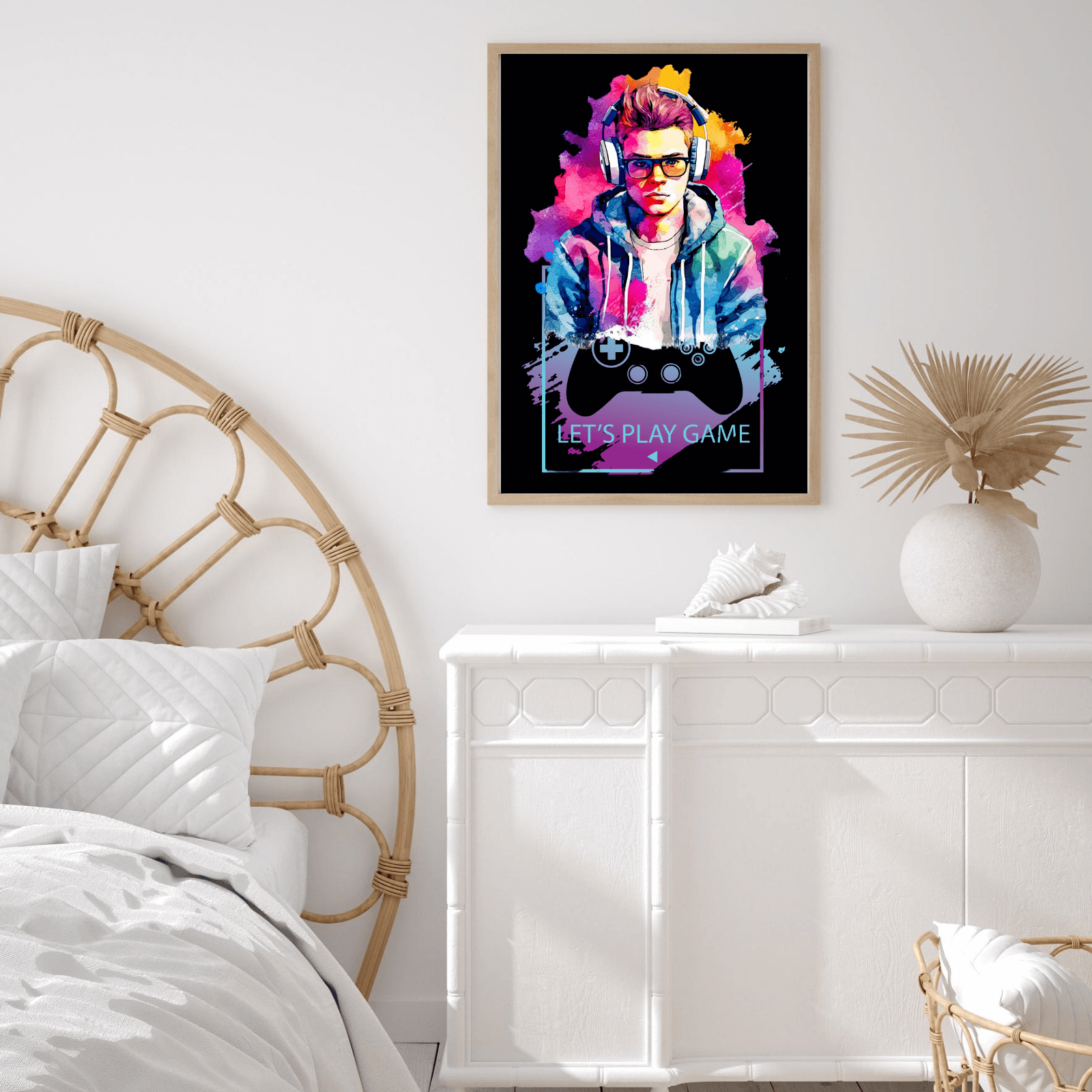 gamers room wall art-printablenook.com