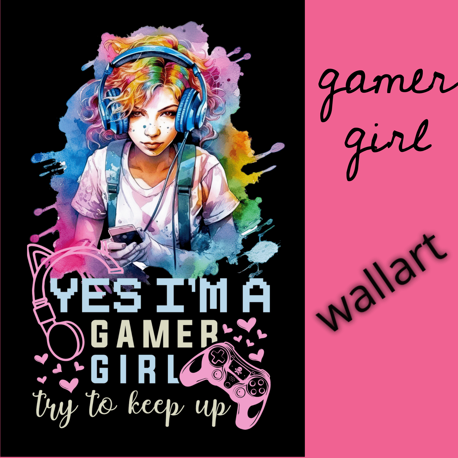 gamers room wall art-printablenook.com