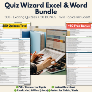 Quiz Wizard Excel-printablenook.com