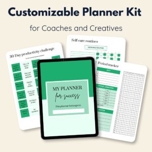 Ultimate 71-Page Planner Kit for Successful Coaches and Creatives-printablenook.com