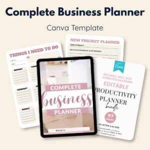 complete business planner-printablenook.com